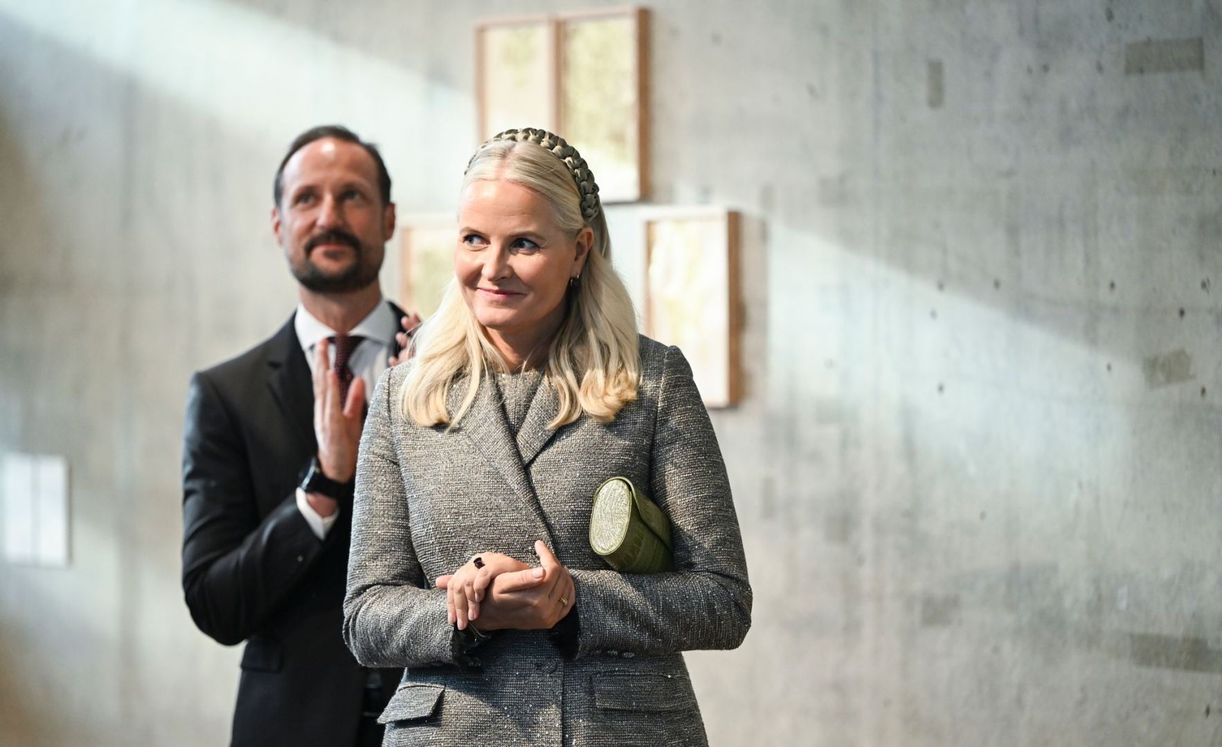 Norwegisches Kronprinzenpaar Haakon und Mette-Marit