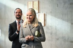 Norwegisches Kronprinzenpaar Haakon und Mette-Marit