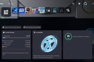 Nostalgische Gefühle dank Systemupdate auf PlayStation 5