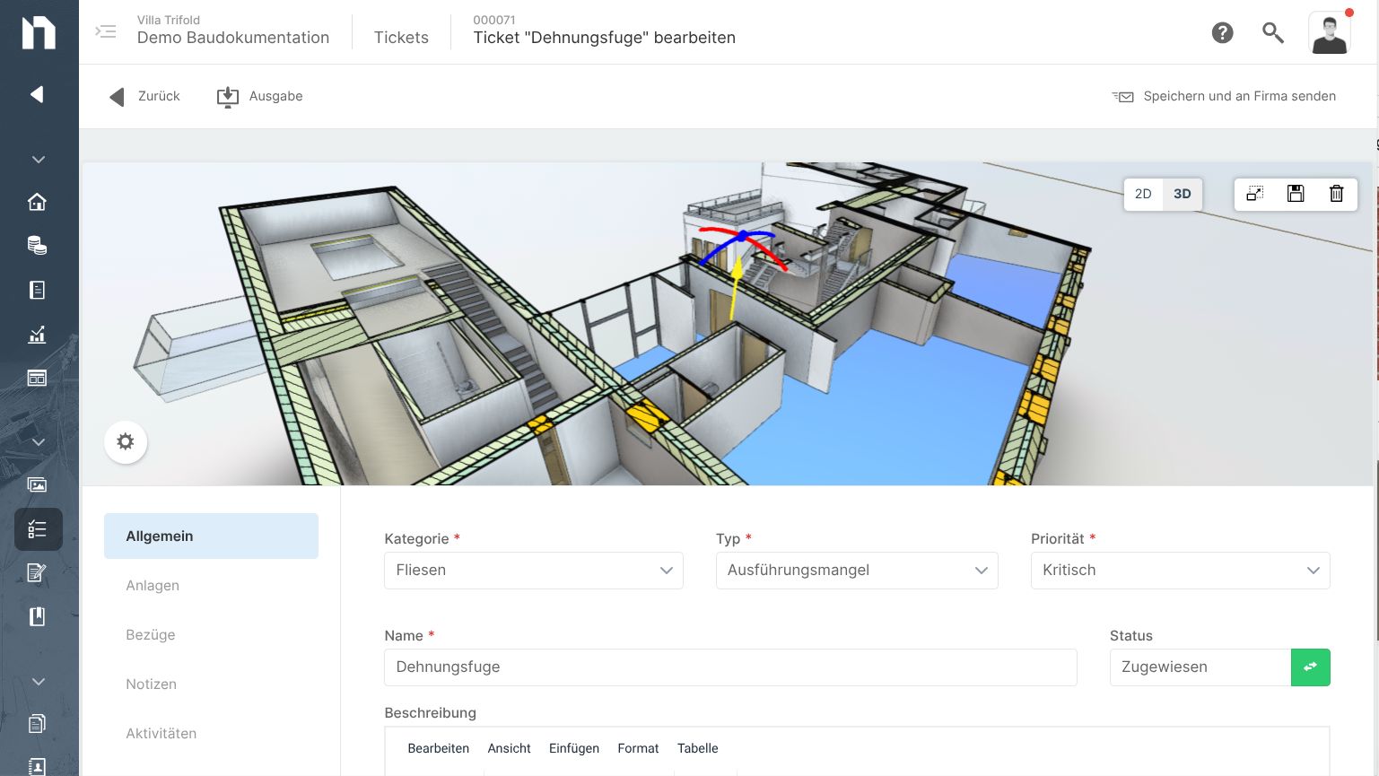 NOVA AVA jetzt mit Bauüberwachung
