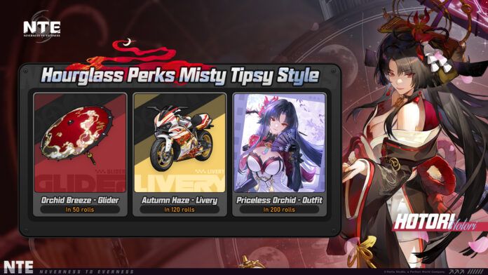 NTE: Das zeitlich begrenzte Board Misty Tipsy Style startet heute!