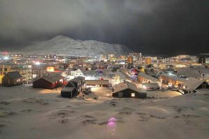Nuuk auf Grönland am 18.01.2026