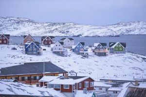 Nuuk auf Grönland am 19.01.2026