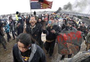 Öl-Pipeline im US-Bundesstaat North Dakota