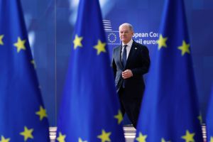 Olaf Scholz beim EU-Sondergipfel in Brüssel