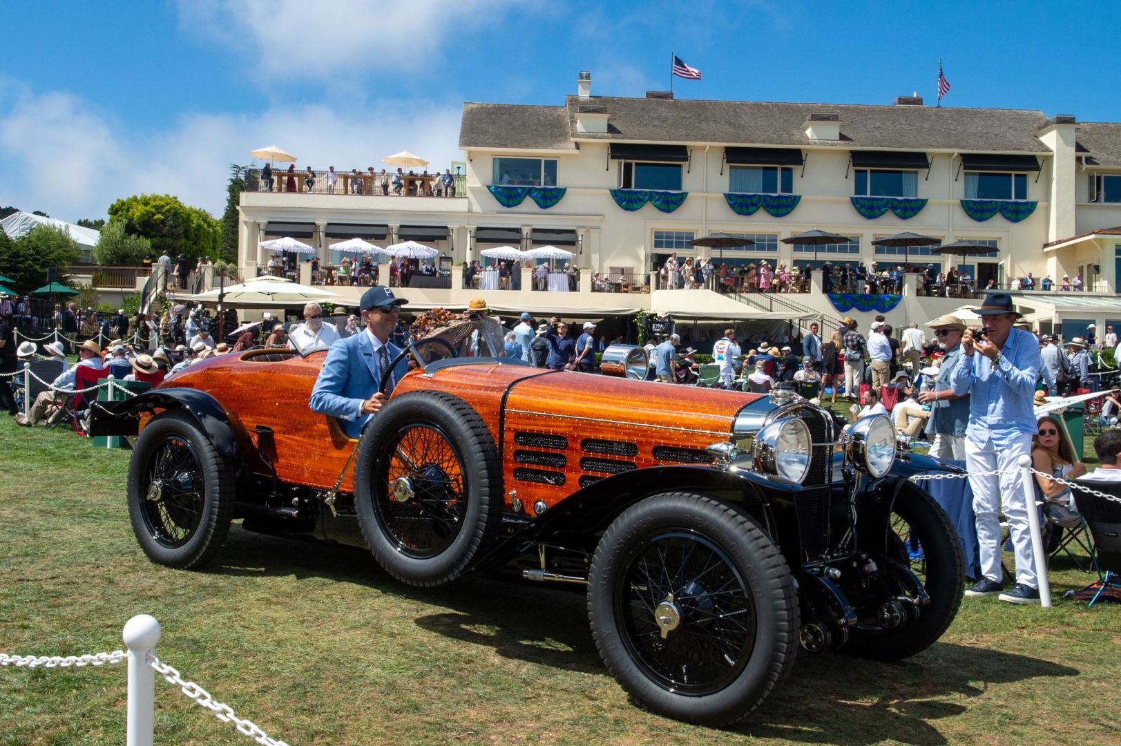 Oldtimer-Show Pebble Beach Concours d'Elegance in Kalifornien