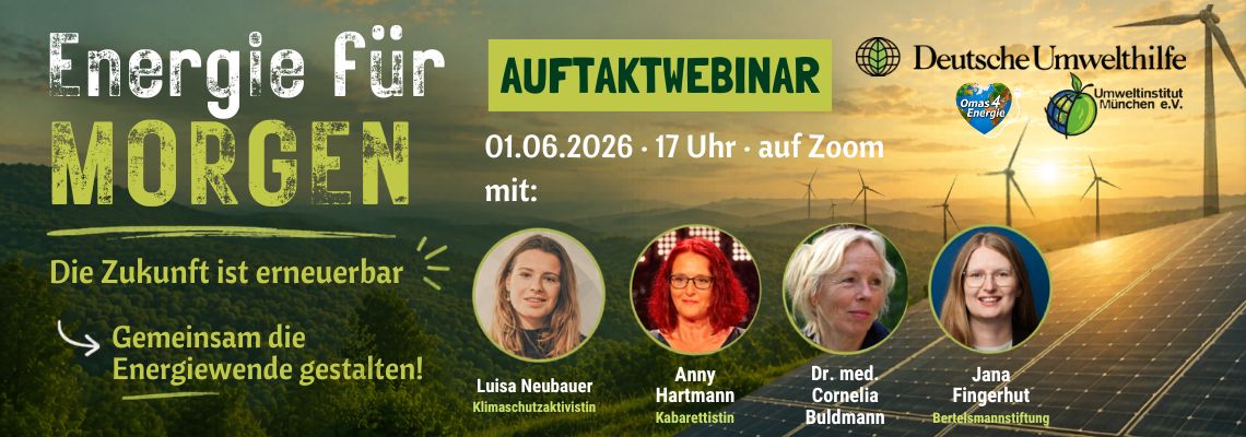 Omas for Future starten Energiewende-Kampagne