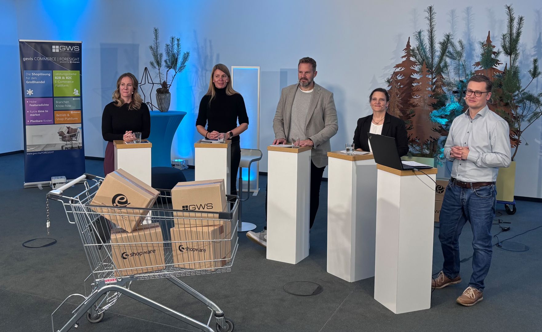 Online-Event „Imfokus E-Commerce | Foresight“ der GWS begeistert mehr als 90 Teilnehmende