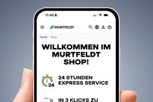Online shoppen lohnt bei MURTFELDT doppelt. Mindestens.