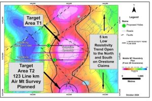 Orestone bereitet MT-Flugvermessung auf dem Gold-Porphyr-Projekt Captain in BC vor