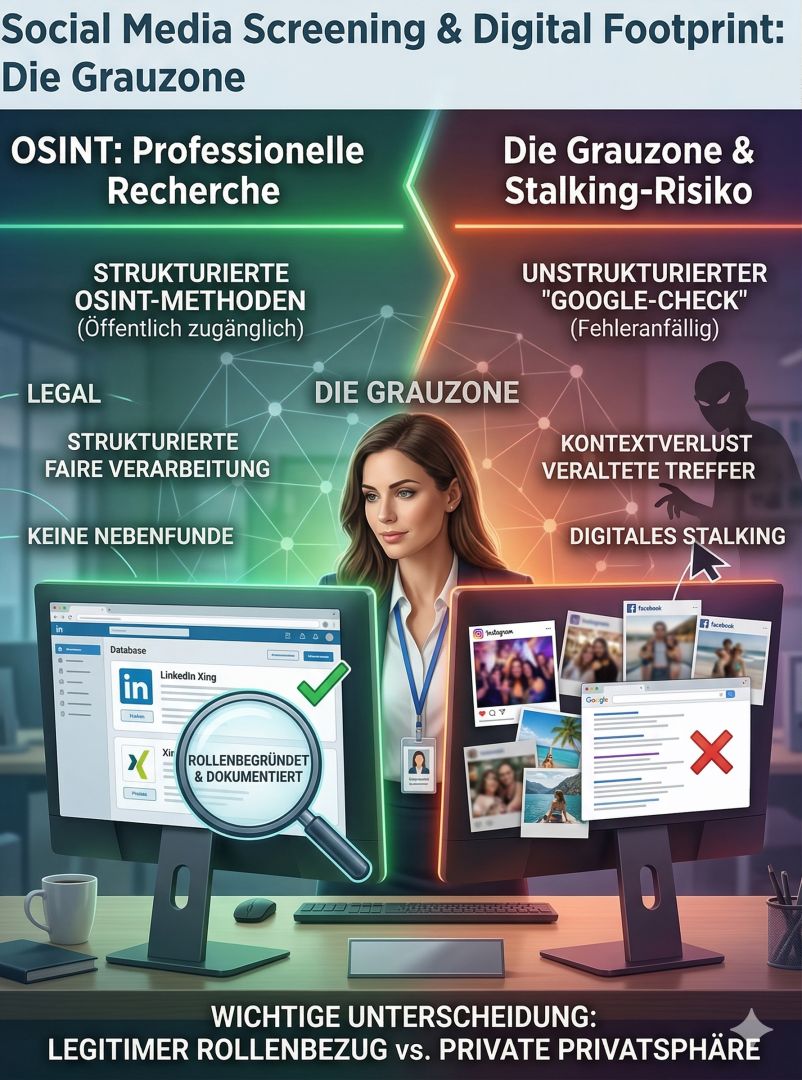 OSINT im Recruiting: Wie strukturierte Online-Recherche den Background Check ergänzt