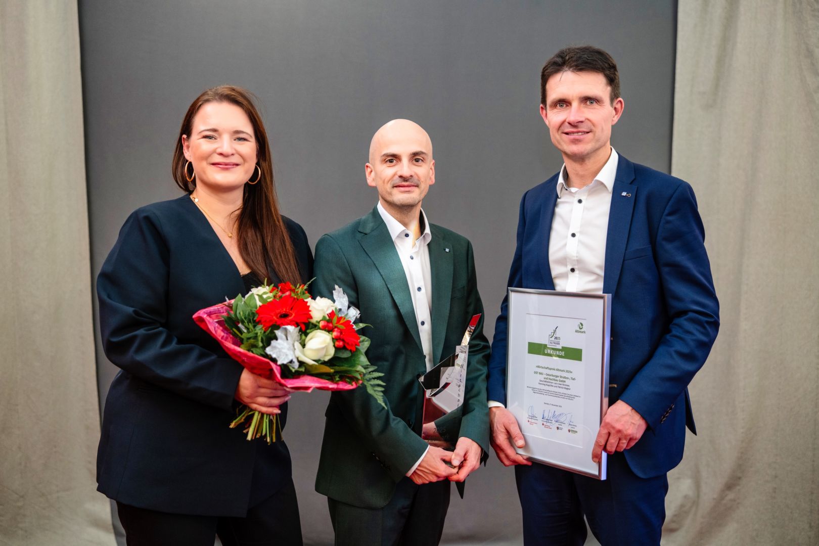 OST BAU erhält den Wirtschaftspreis Altmark 2025