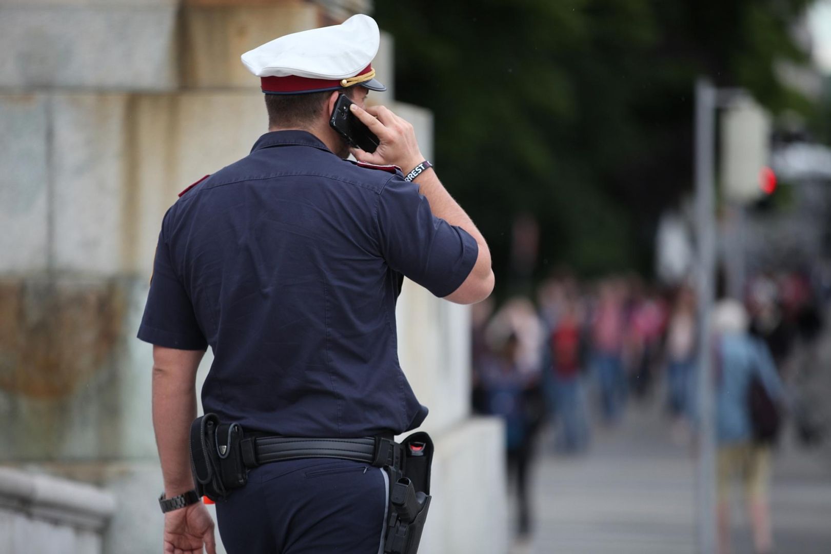 Österreichischer Polizist (Archiv)