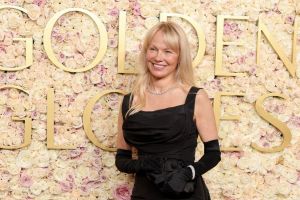 Pamela Anderson fühlte sich unwohl, Seth Rogen bei den Golden Globes zu begegnen