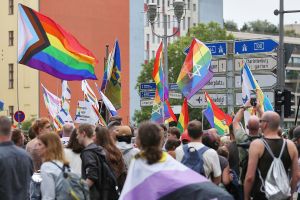 Parade zum Christopher-Street-Day am 26.07.2025