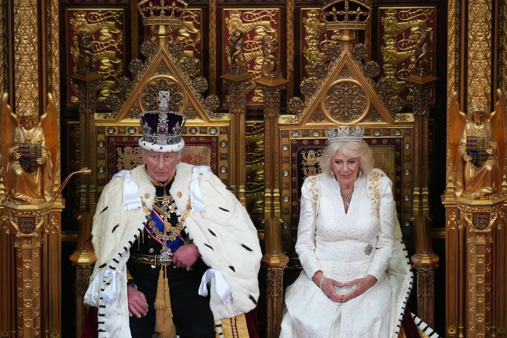 Parlamentseröffnung mit der «King's Speech» in London