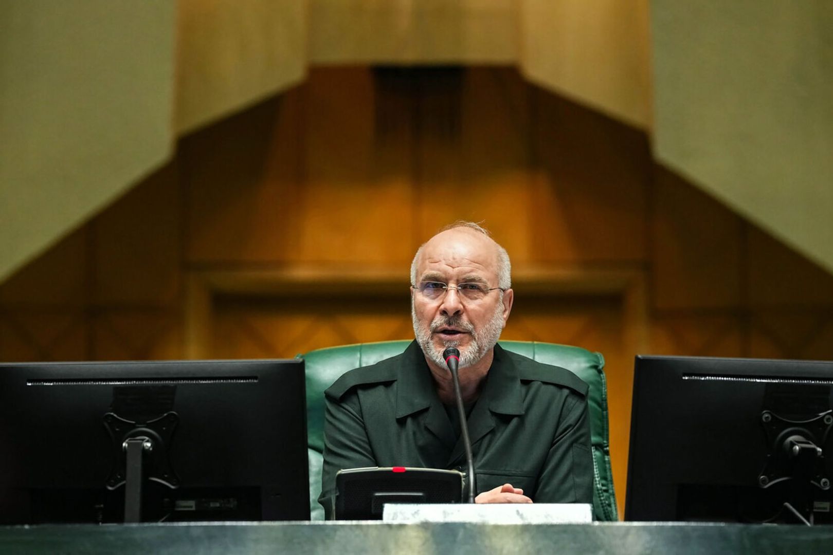 Parlamentspräsident Mohammad Bagher Ghalibaf