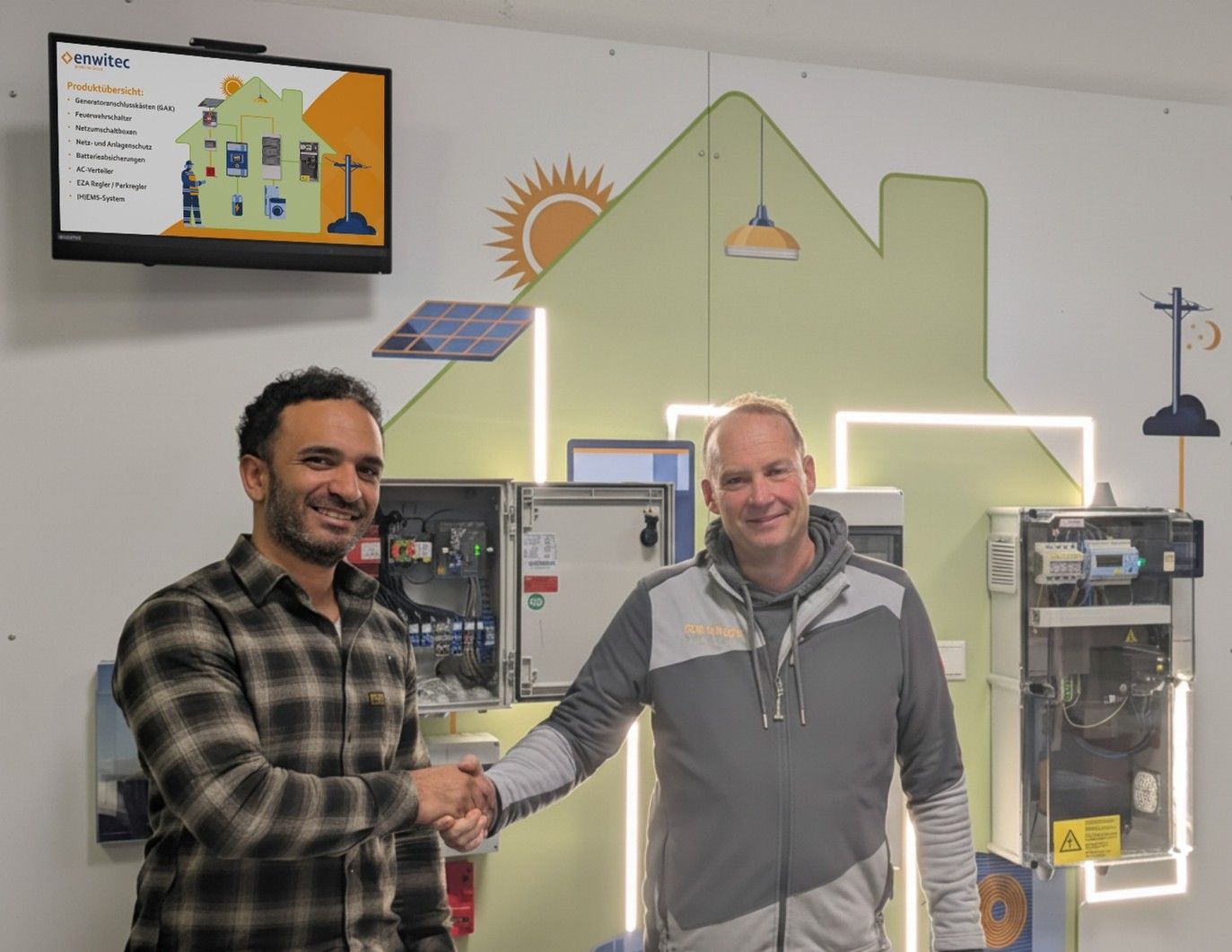 Partnerschaft mit Strahlkraft: Das Sonnenkaufhaus Freiburg setzt auf enwitec POS-Wand für praxisnahe Produktpräsentation