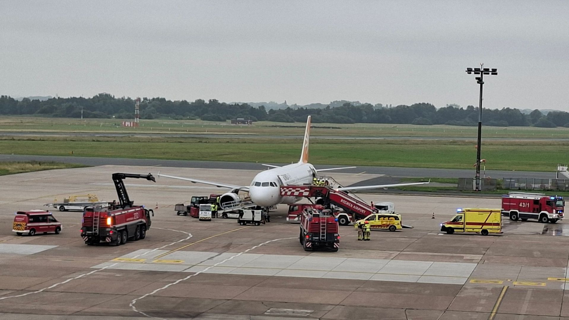 Passagiermaschine kehrt kurz nach Start nach Bremen zurück