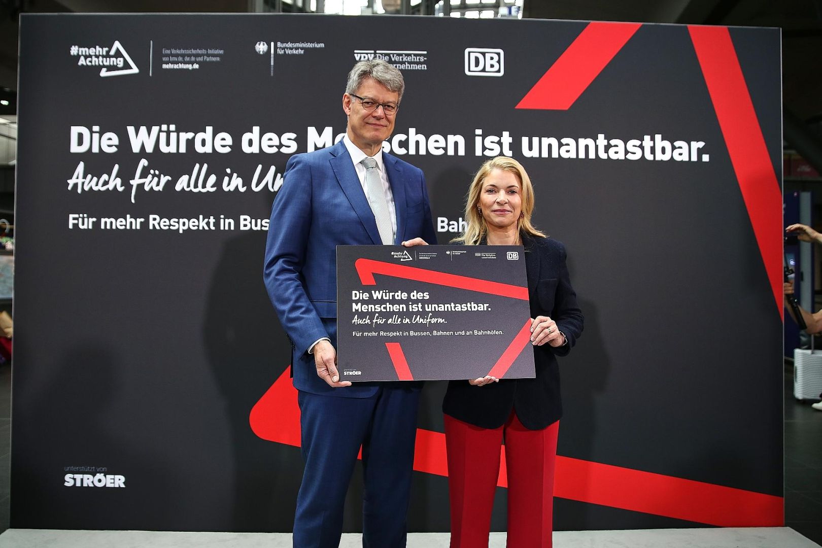 Patrick Schnieder und Evelyn Palla am 05.05.2026