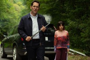 Paul Rudd und Jenna Ortega in 'Death of a Unicorn'