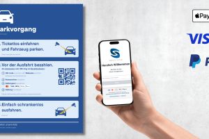 Payment Website: Parkgebühren per QR-Code und Smartphone bezahlen