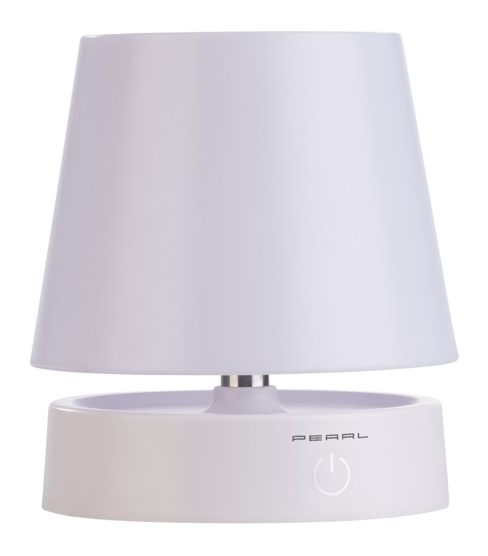 PEARL Dimmbare Teleskop-Akku-Tischleuchte mit 80 Lumen, 1.200 mAh, USB-C