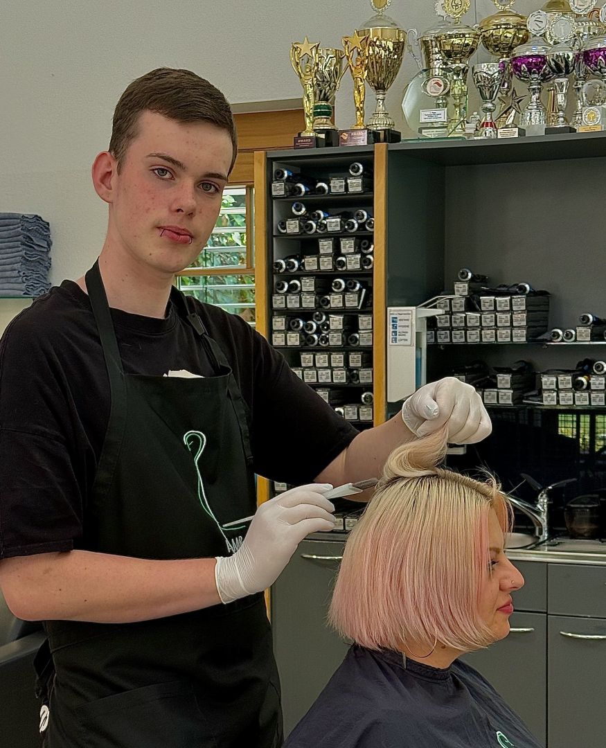 Percy Cleve ist Lehrling des Monats September