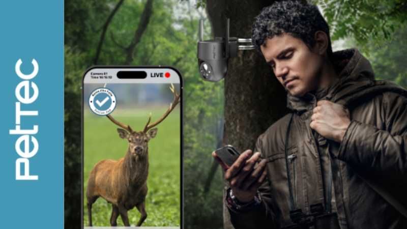 PetTec Cam Free’n 360 LTE/4G – Freiheit und Sicherheit dank LTE, Bewegungserkennung, Nachtsicht und mehr