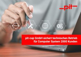 pit-cup GmbH sichert technischen Betrieb für Computer System 2000 Kunden