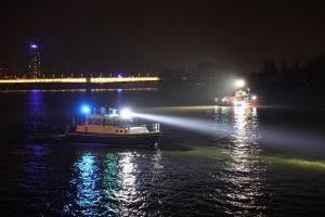 PKW fährt in den Rhein - eine Person lebensgefährlich verletzt