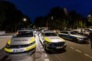 Polizeieinsatz in Hamburg