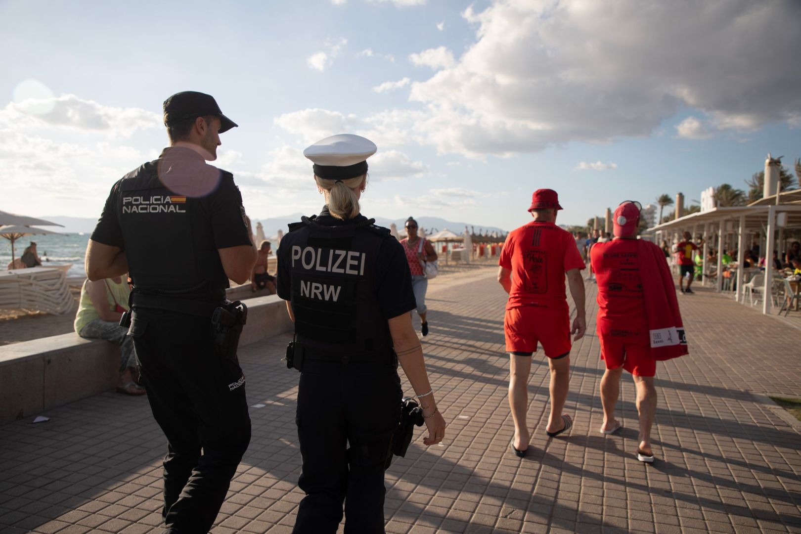 Polizeistreife auf Mallorca