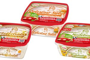 Popp Feinkost bringt mit Alex Popp Stadion-Feeling in die Kühltheke