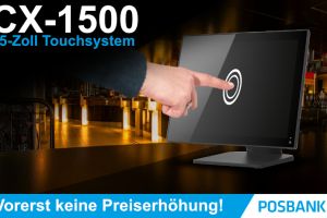 Preisentwicklung: POSBANK APEXA CX-1500
