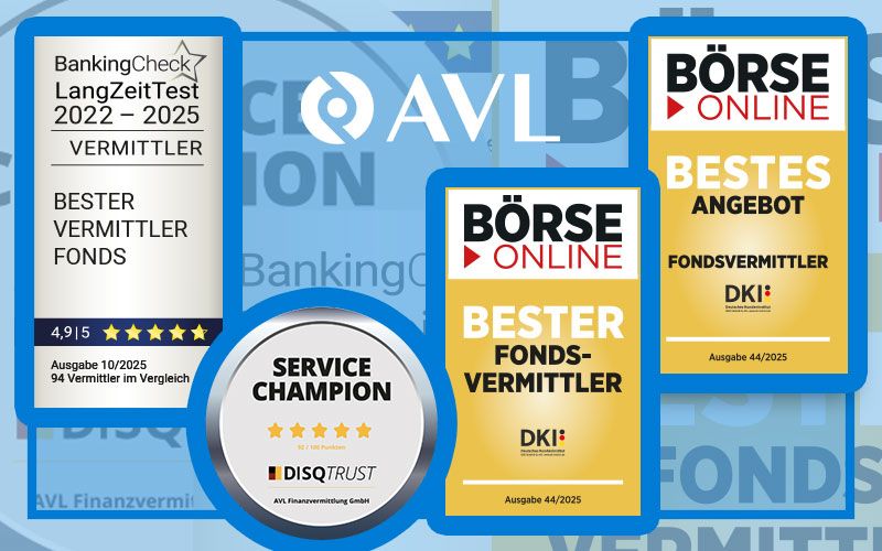 Preisregen: AVL Finanzvermittlung mit renommierten Auszeichnungen geehrt