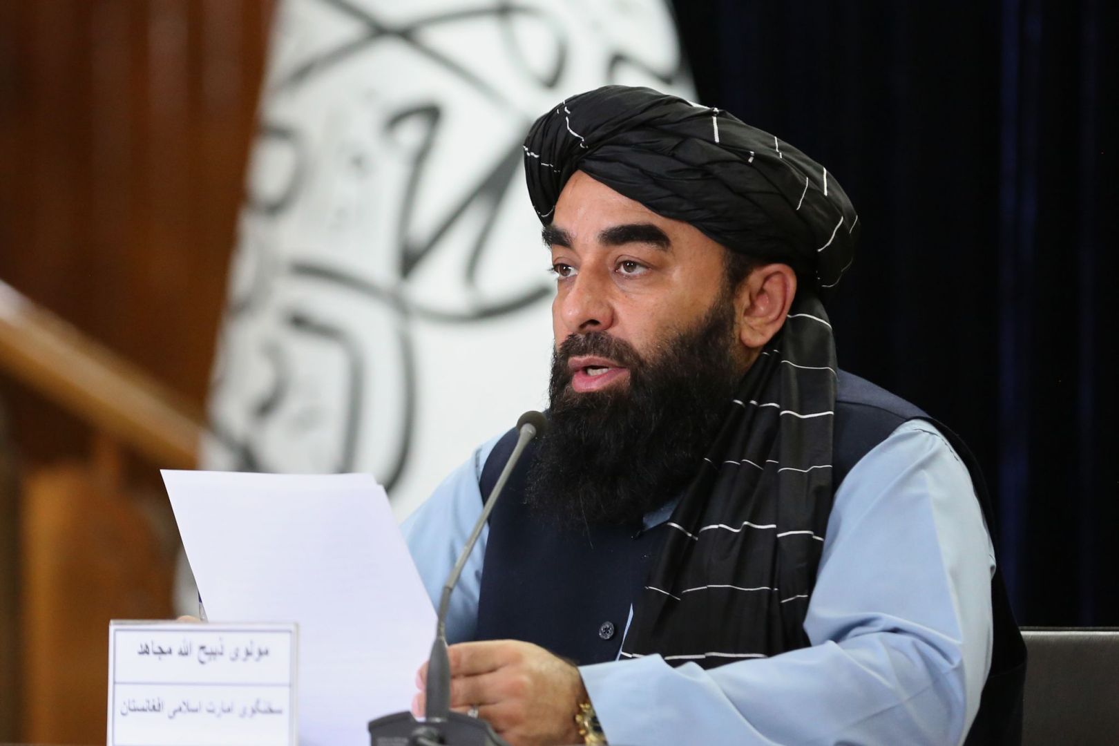 Pressekonferenz der Taliban
