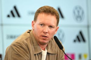 Pressekonferenz Fußball-Nationalmannschaft