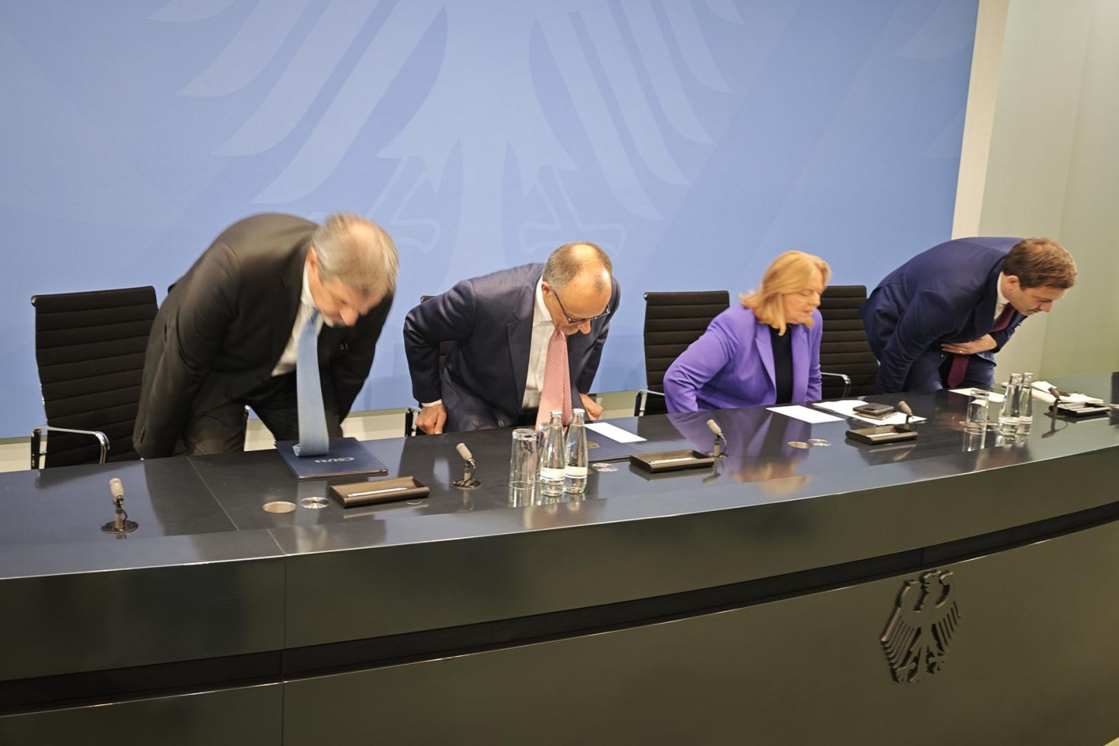 Pressekonferenz nach Koalitionsausschuss am 09.10.2025
