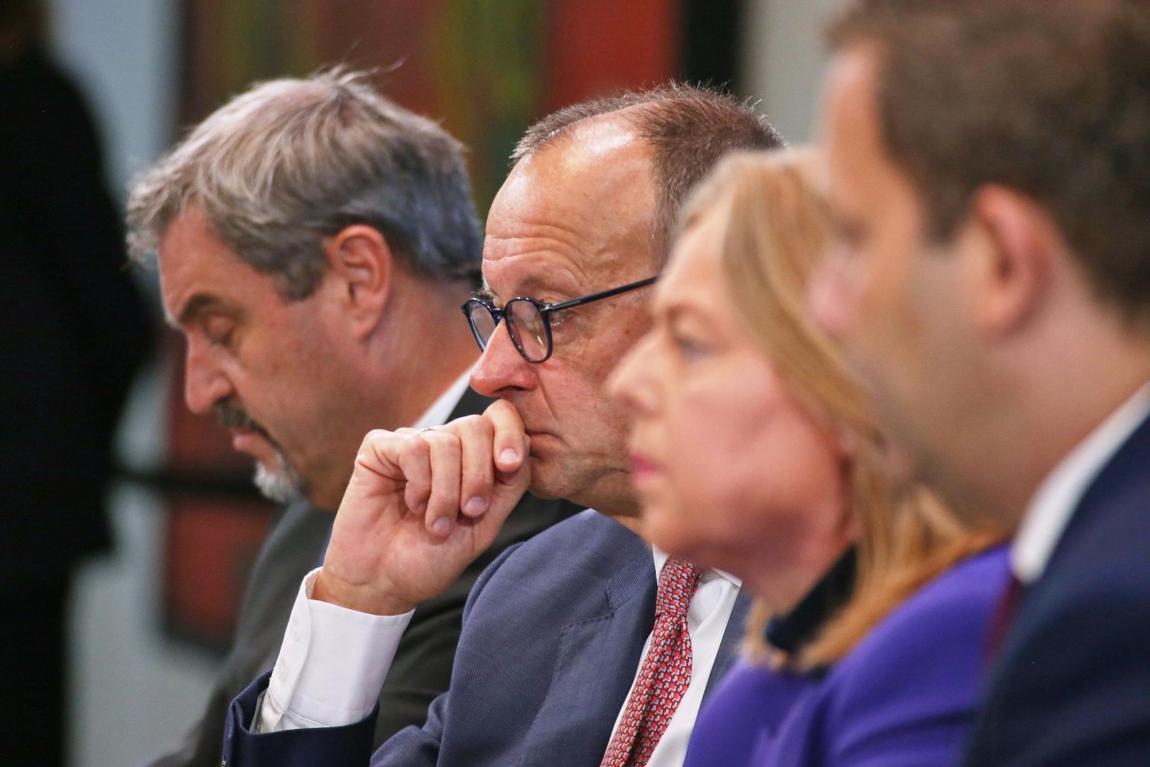 Pressekonferenz nach Koalitionsausschuss am 09.10.2025