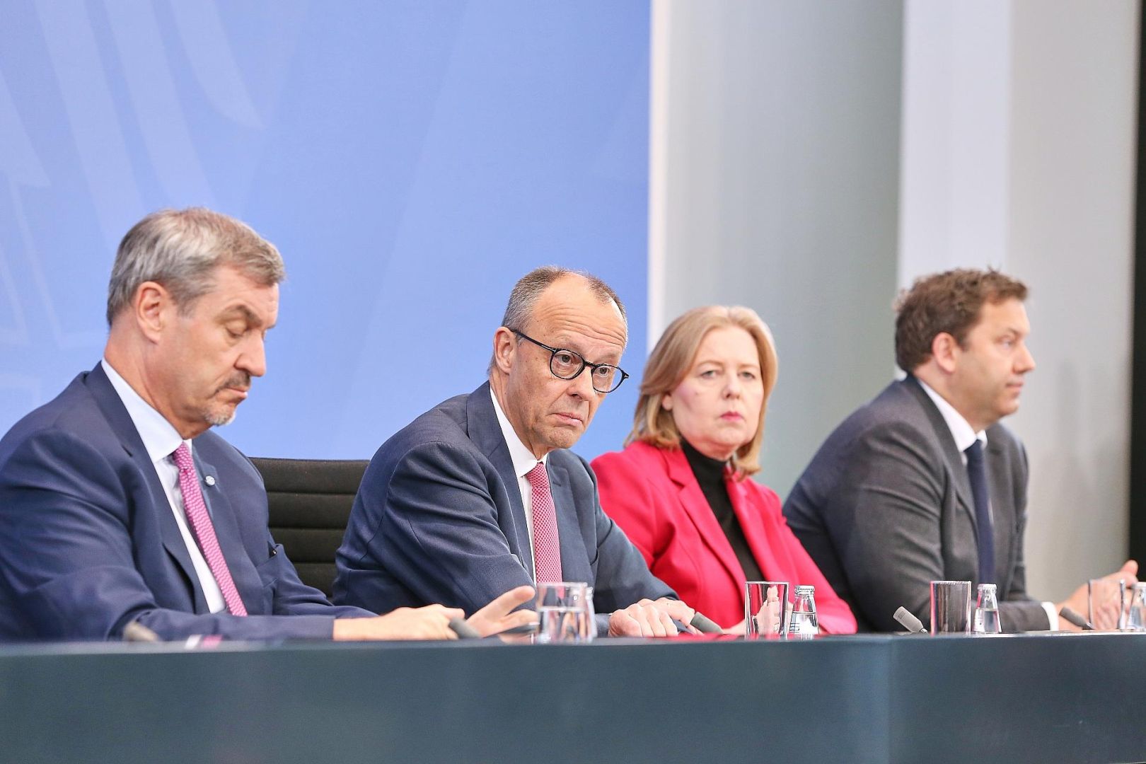 Pressekonferenz nach Koalitionsausschuss am 13.04.2026