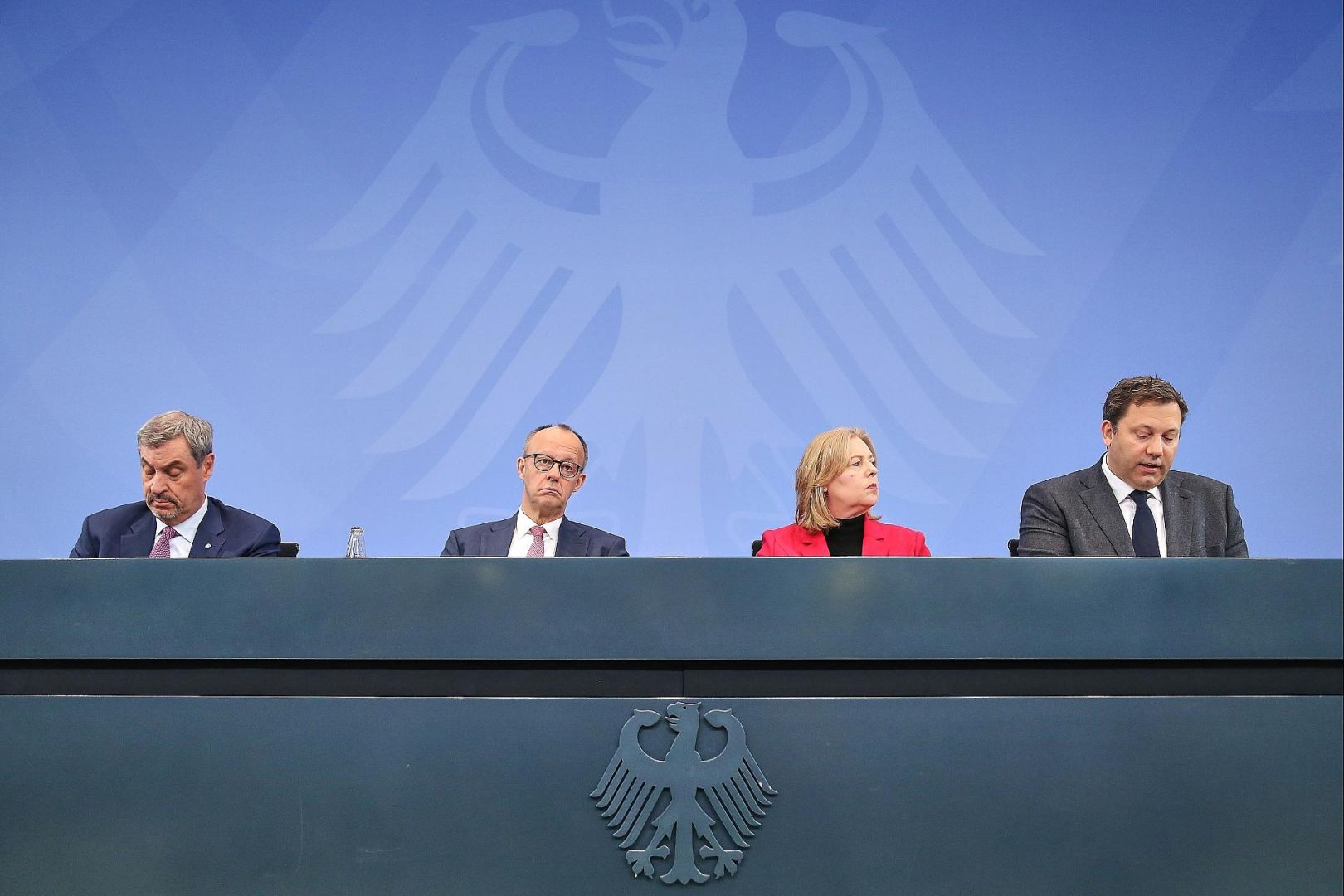Pressekonferenz nach Koalitionsausschuss am 13.04.2026