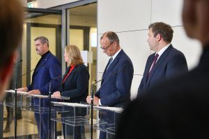 Pressekonferenz nach Koalitionsausschuss am 13.11.2025