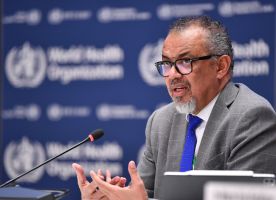 Pressekonferenz Weltgesundheitsorganisation