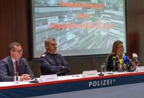 Pressekonferenz zu Doppelmordfall in Tirol
