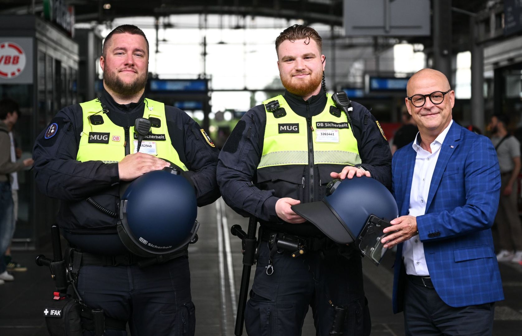 Pressetermin mit DB Sicherheit