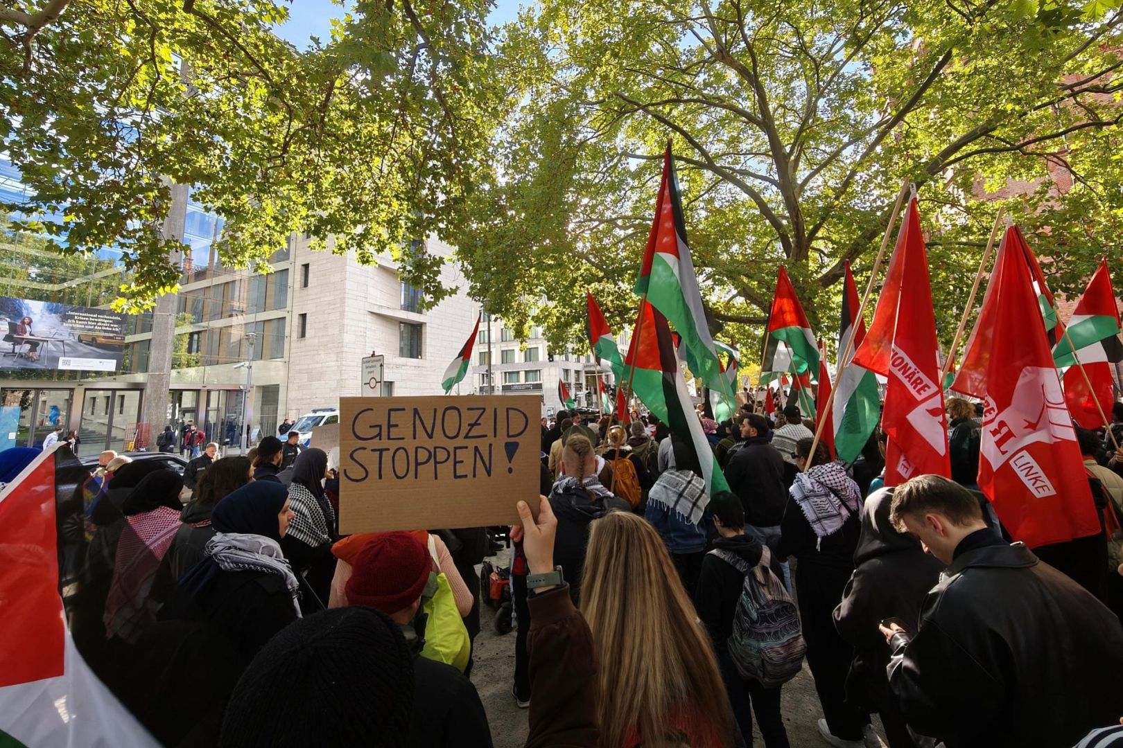 Pro-Palästina-Demo in Berlin am 02.10.2025