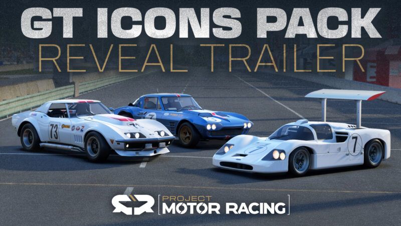 Project Motor Racing kündigt das GT Icons Pack für die SimRacing Expo in Charlotte vor dessen Veröffentlichung im Juni an