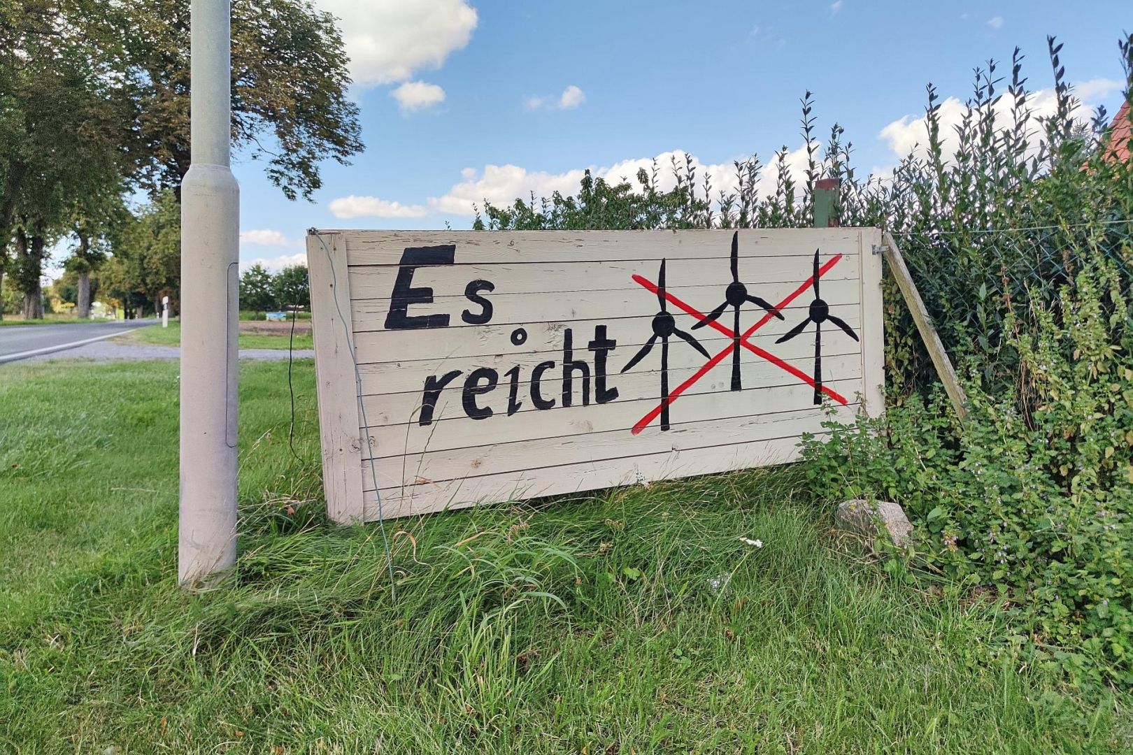 Protest gegen neue Windräder (Archiv)