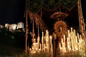 Prozession  in Granada